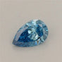 0.32ct Pear Lab Grown Diamond (Colour Fancy Vivid Blue, Clarity VS1, IGI Certified)