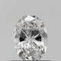 0.50ct Oval Lab Grown Diamond (Colour G, Clarity VS2, IGI Certified)