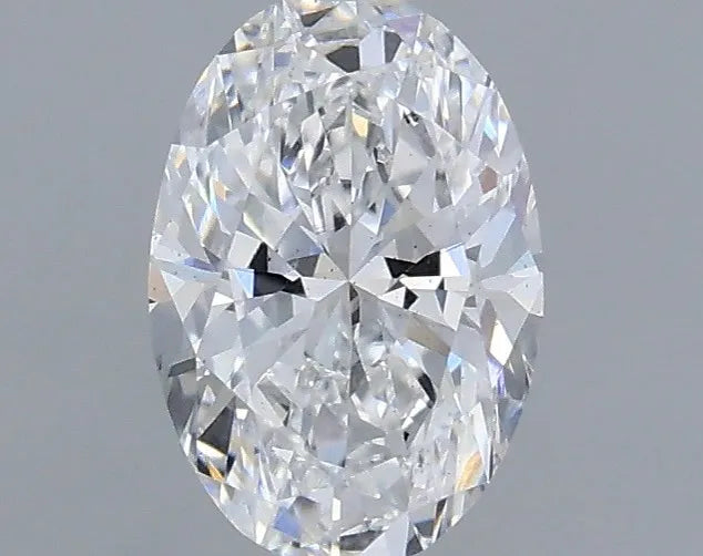 0.53ct Oval Lab Grown Diamond (Colour E, Clarity VS2, IGI Certified)