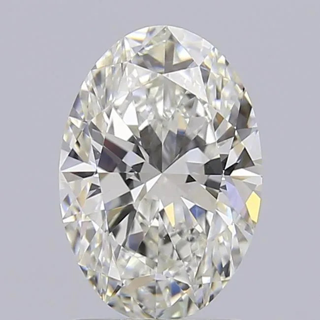 1.42ct Oval Lab Grown Diamond (Colour G, Clarity VVS2, IGI Certified)