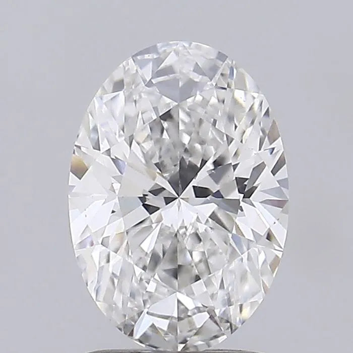 1.51ct Oval Lab Grown Diamond (Colour G, Clarity VS2, IGI Certified)