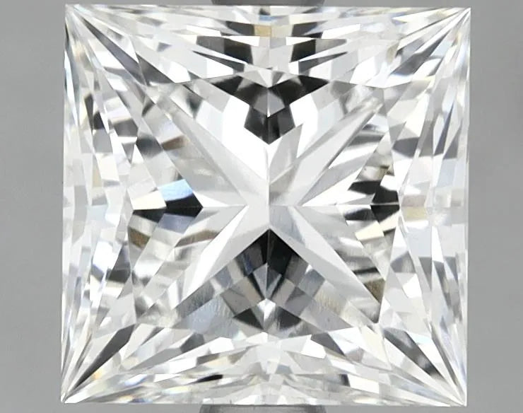 2.00ct Princess Lab Grown Diamond (Colour F, Clarity VVS2, IGI Certified)