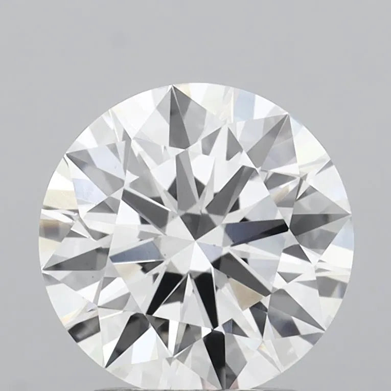 2.00ct Round Lab Grown Diamond (Colour F, Clarity VS2, Cut ID, IGI Certified)