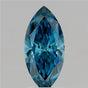 2.57ct Marquise Lab Grown Diamond (Colour Fancy Vivid Blue, Clarity VS1, IGI Certified)