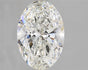 2.58ct Oval Lab Grown Diamond (Colour G, Clarity VVS2, IGI Certified)