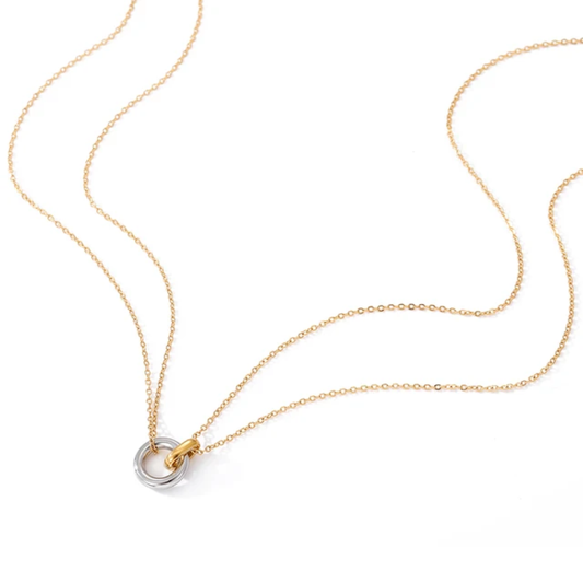 Silver Eternity Necklace