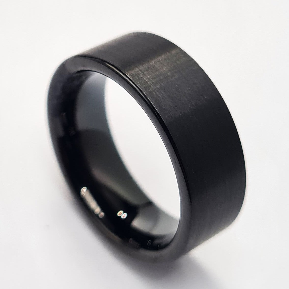Men's Wedding Band: Tungsten