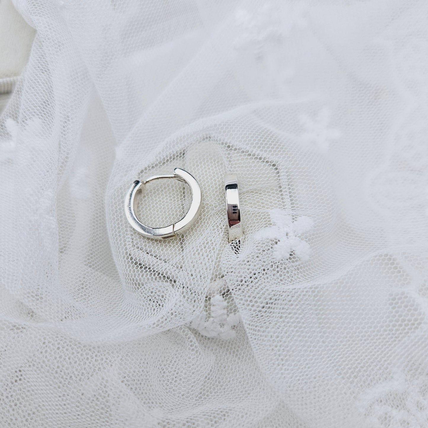 Thin Huggie Earrings