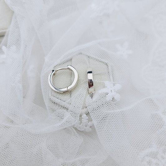 Thin Huggie Earrings