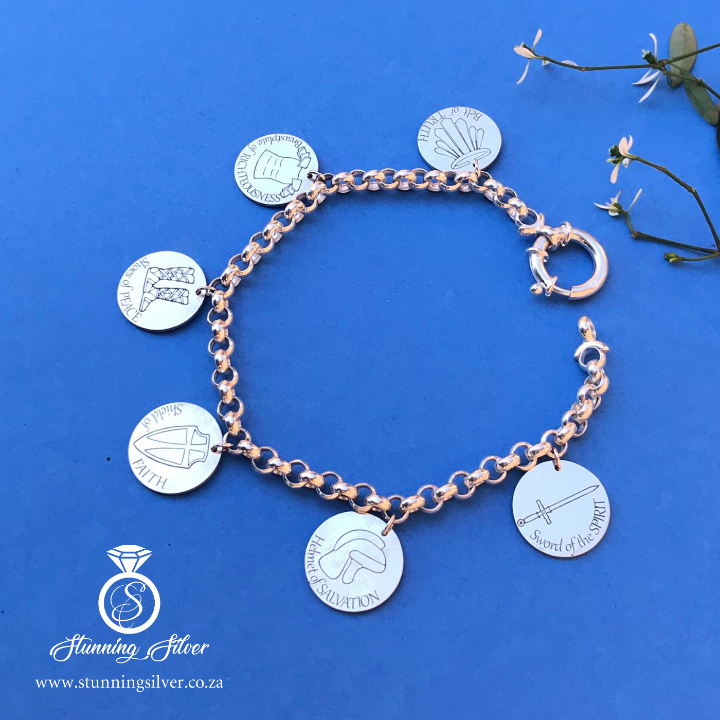 Armour of God Charm Bracelet