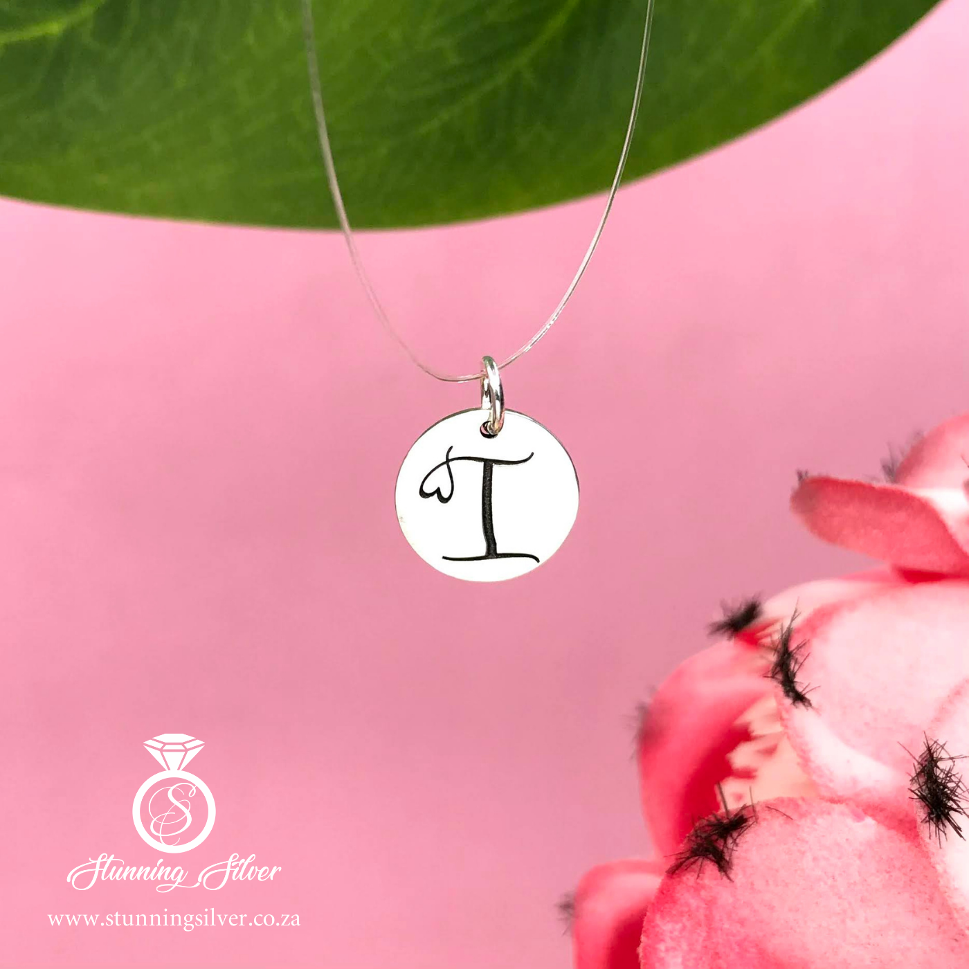 Love Letter Initial Pendant