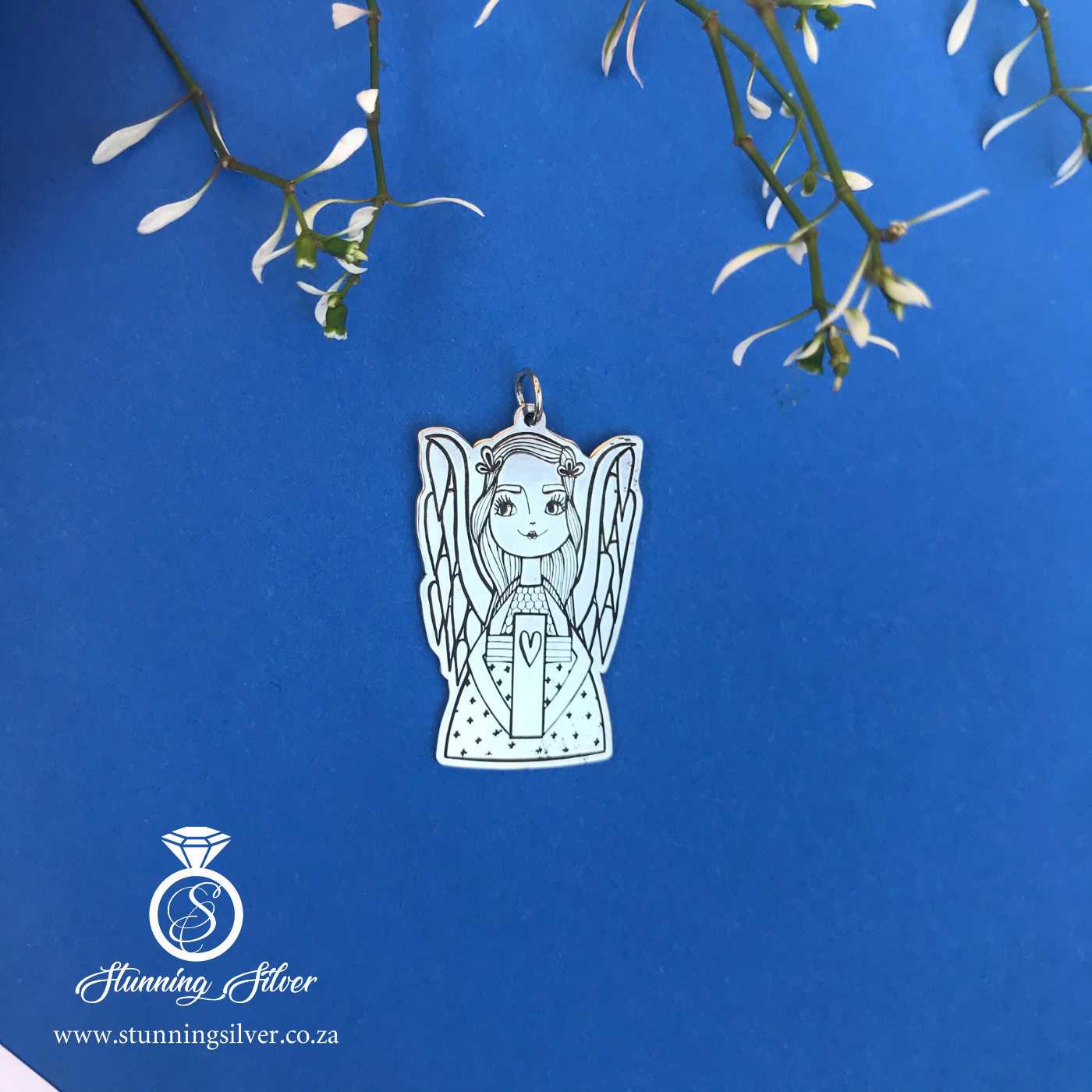 Angel of Faith Profile Pendant