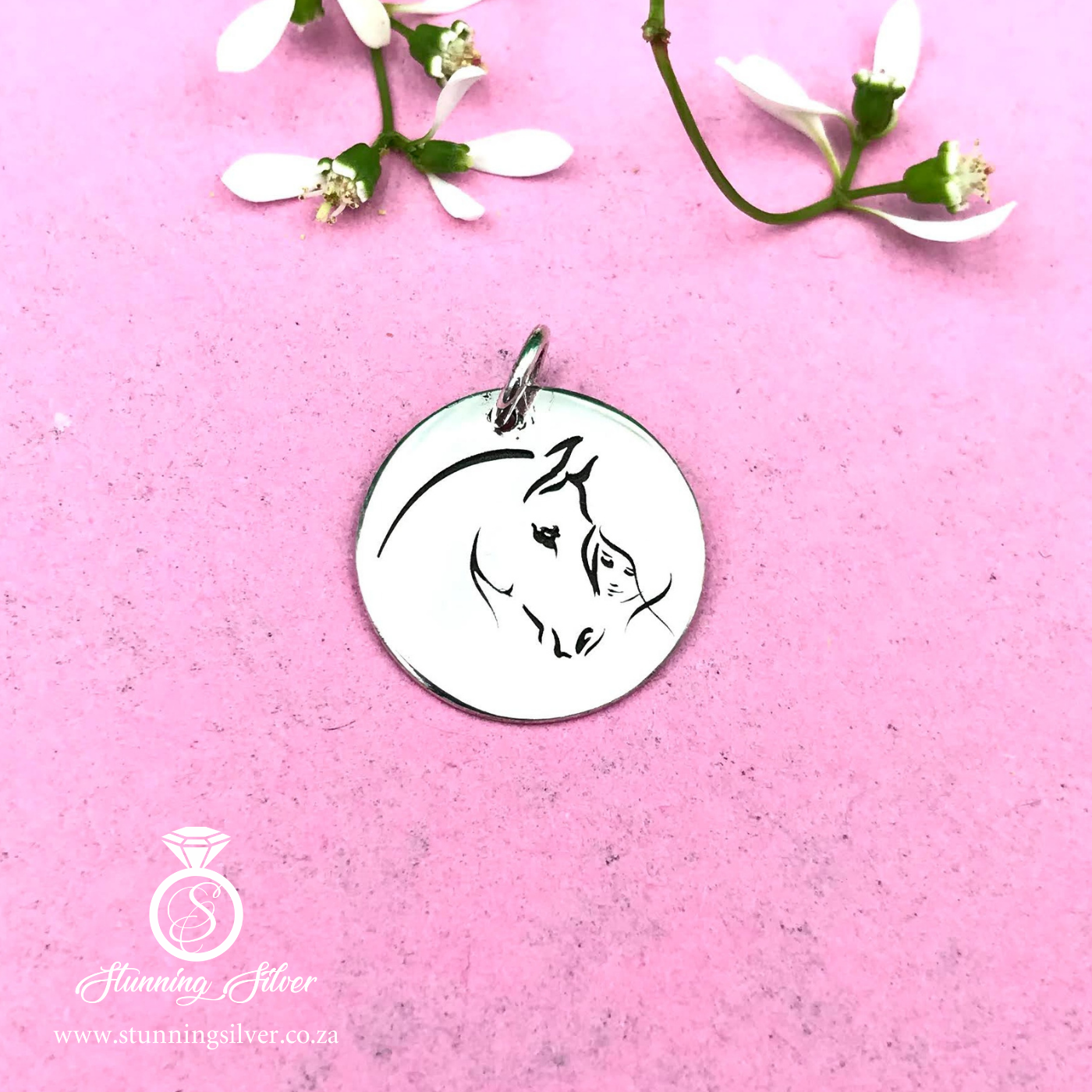 Horse with Rider Pendant