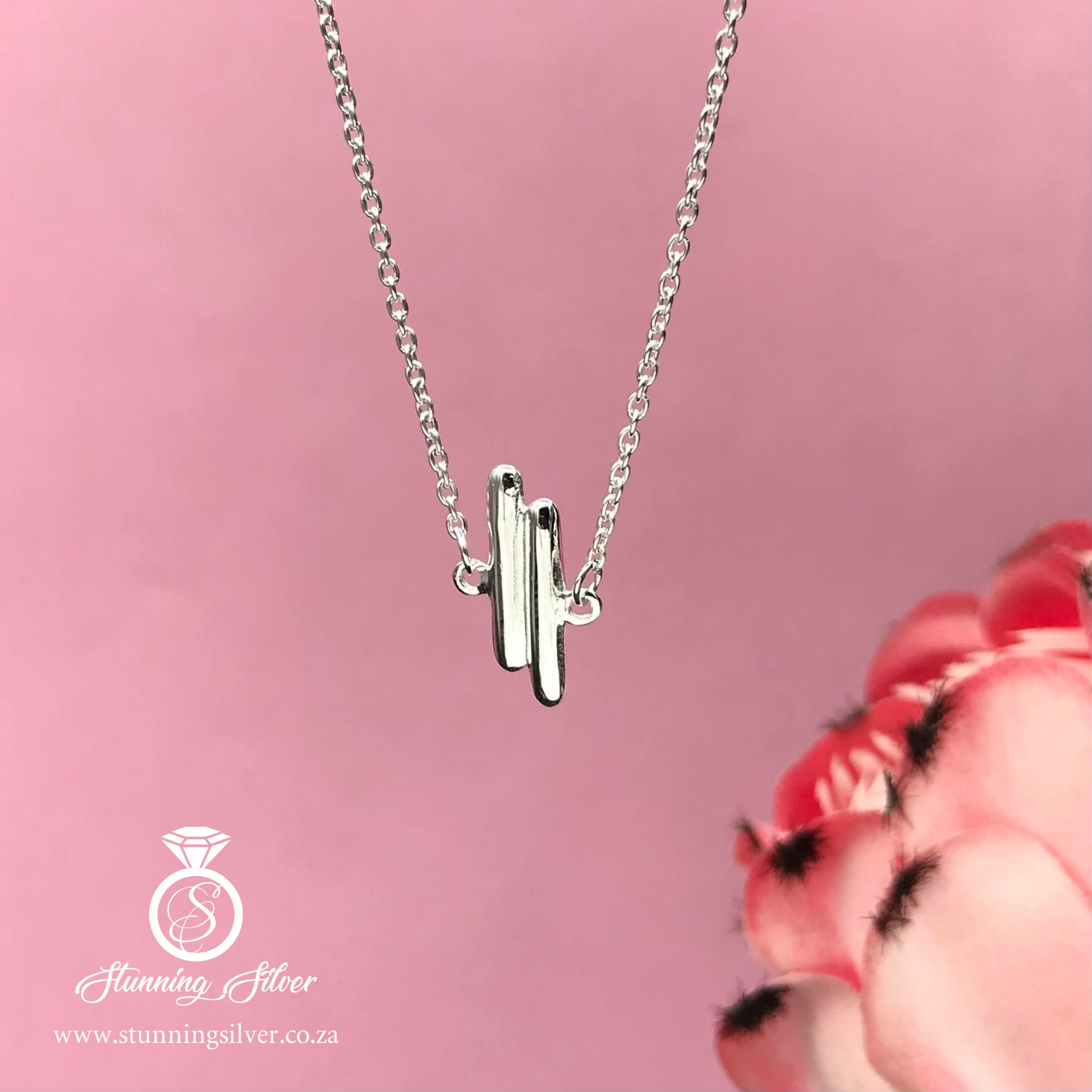 Double Bar Necklace