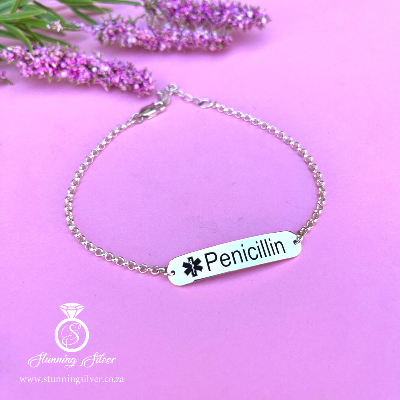 Plain Medical Bracelet