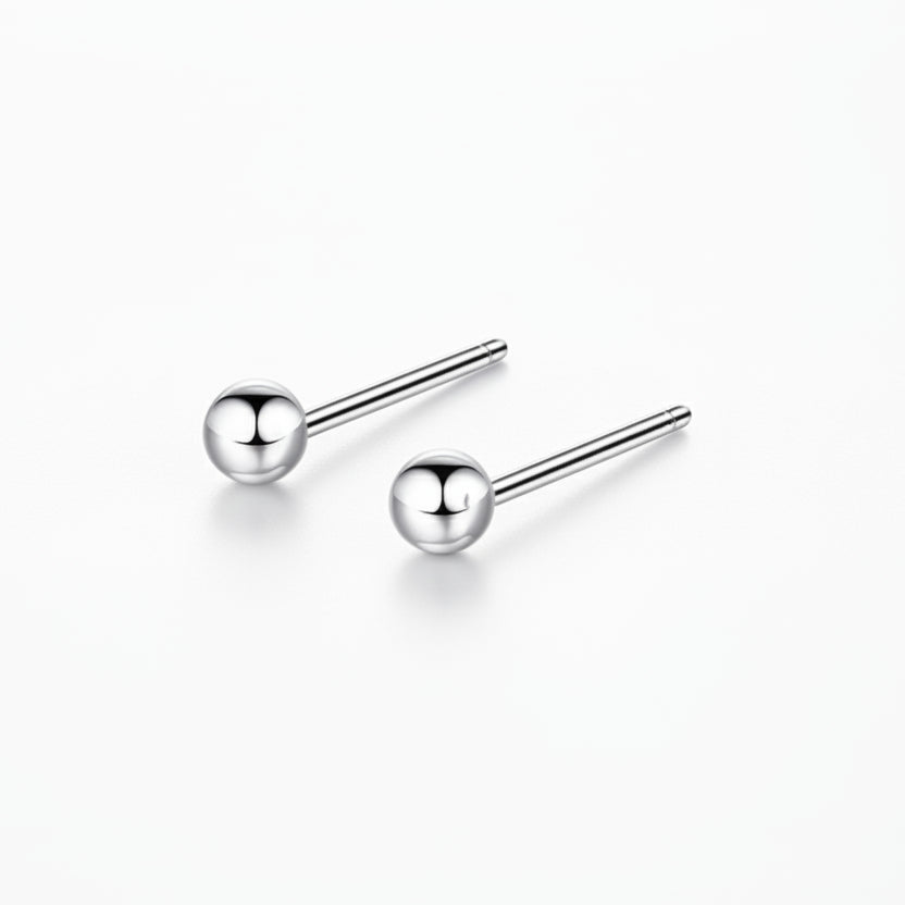 Ball Stud Earrings
