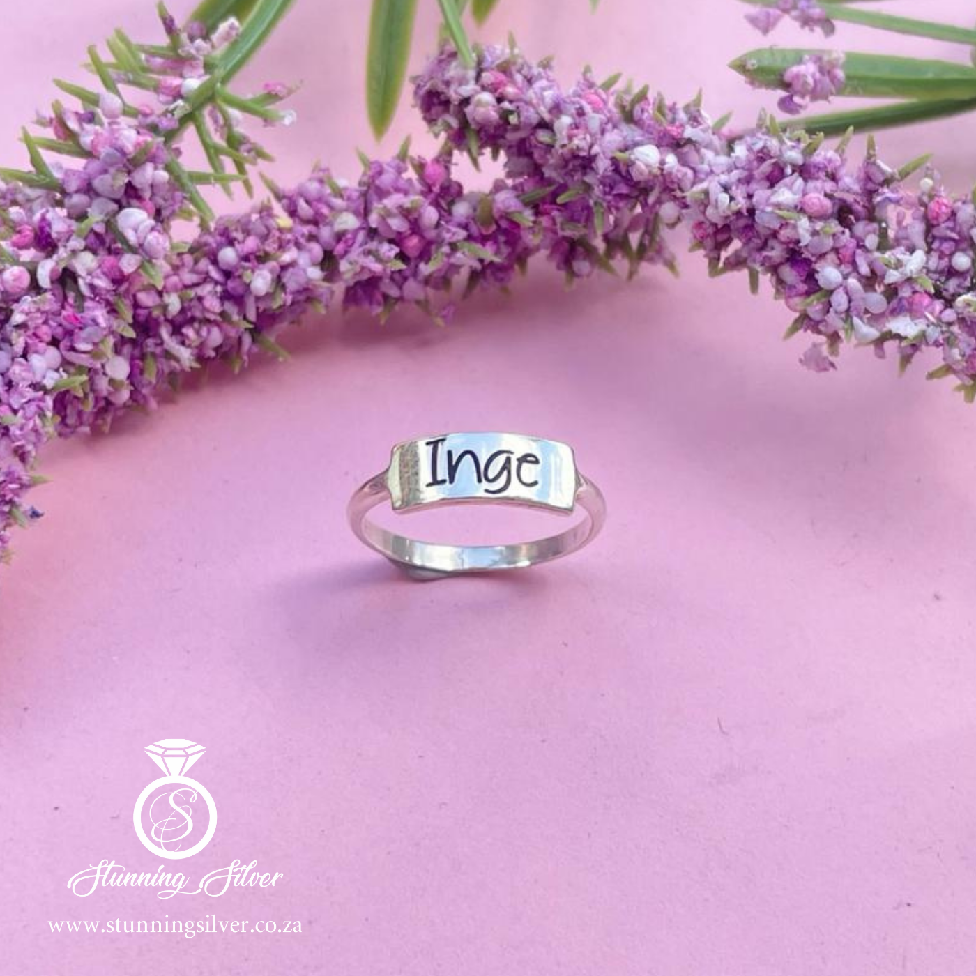 Bar Name Ring