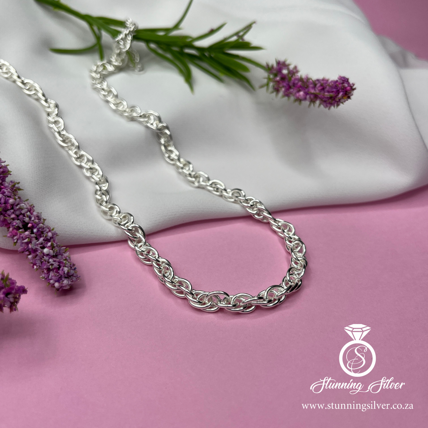 Fancy Link Bracelet - 5.5mm Width