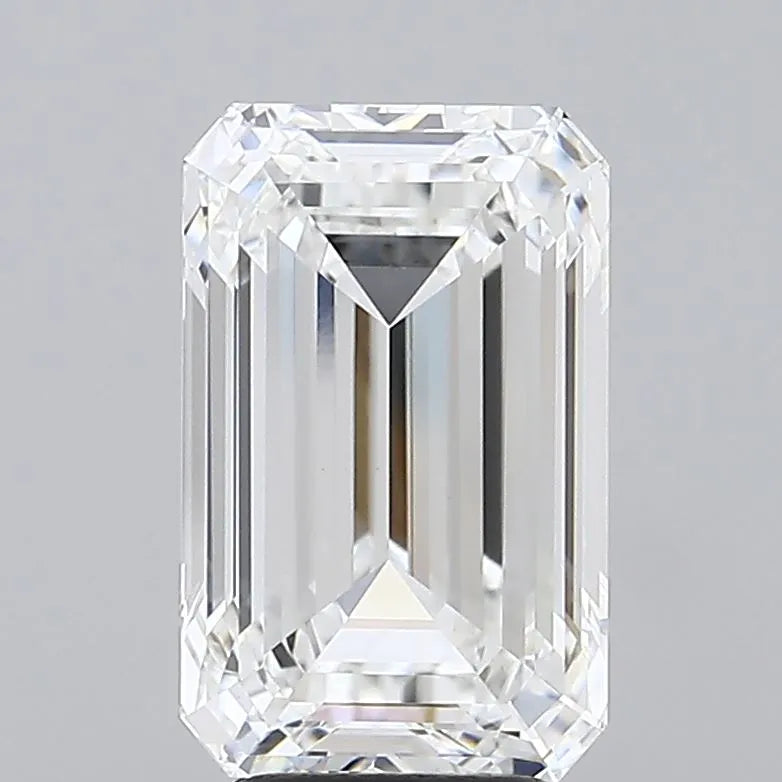 5.00ct Emerald Lab Grown Diamond (Colour F, Clarity VVS2, IGI Certified)