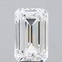5.00ct Emerald Lab Grown Diamond (Colour F, Clarity VVS2, IGI Certified)