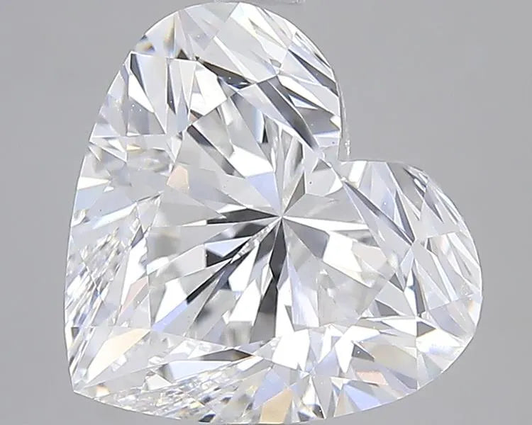 5.00ct Heart Lab Grown Diamond (Colour F, Clarity VS1, IGI Certified)