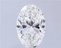 5.00ct Oval Lab Grown Diamond (Colour G, Clarity VS1, IGI Certified)