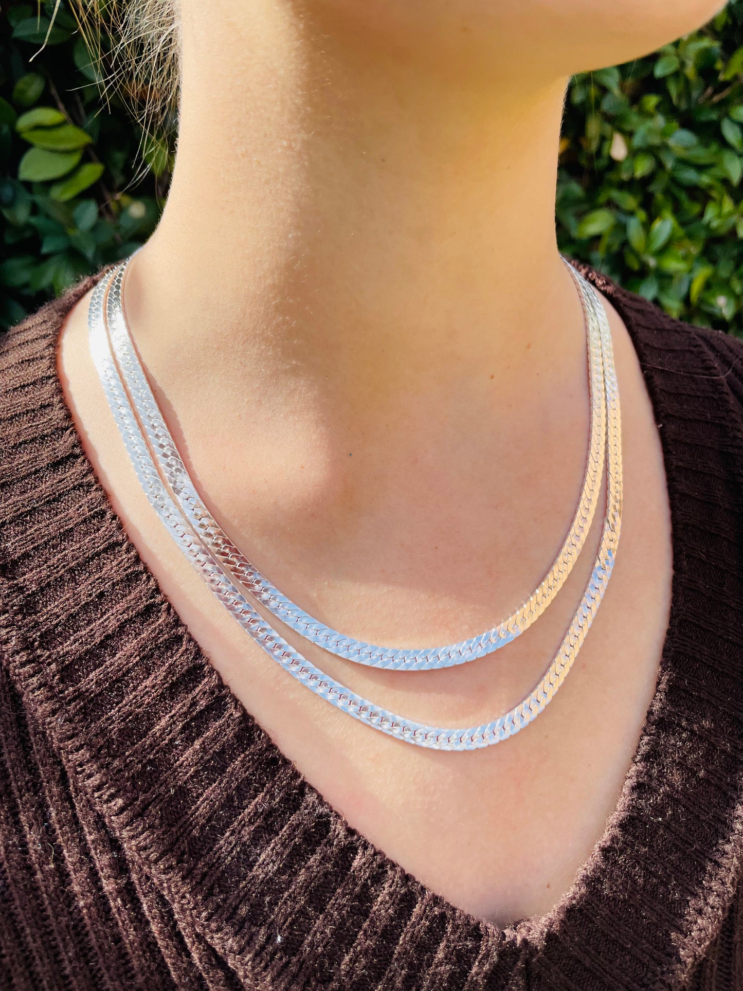 Flat Curb Chain - 5mm