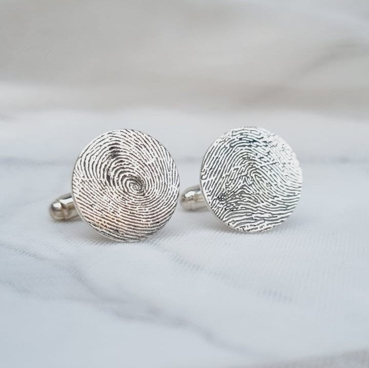 Personalised Fingerprint Cufflinks
