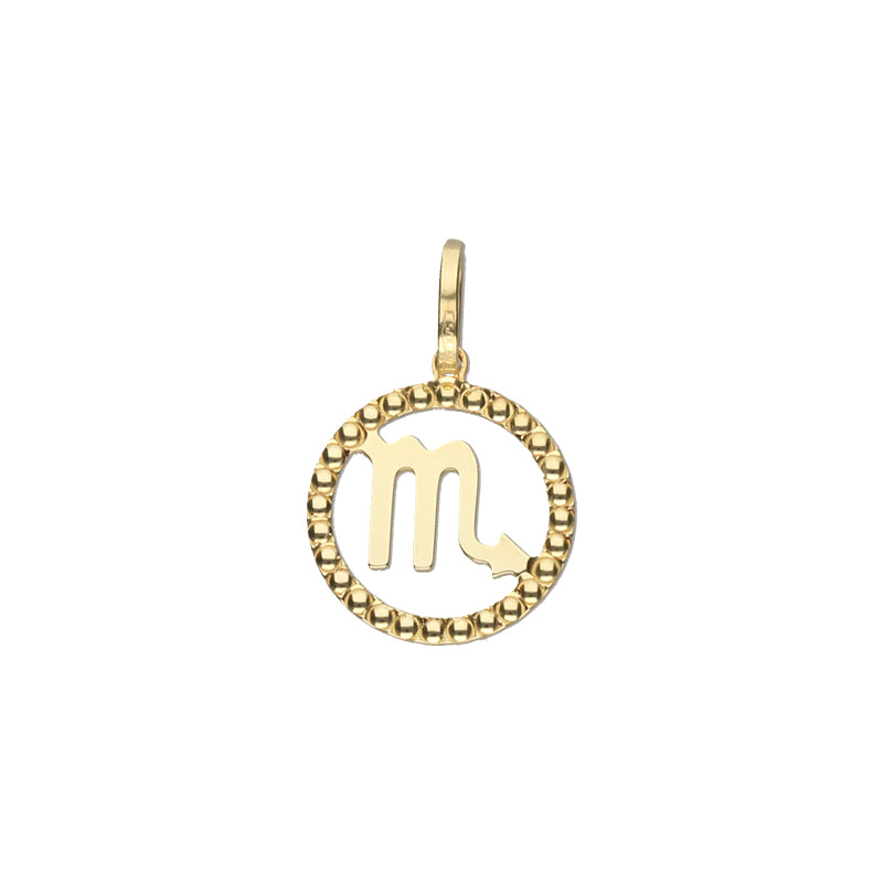 Scorpio Charm- 9ct Yellow Gold