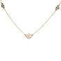 3 Protea Lab Grown Diamond Necklace- 9ct Yellow Gold