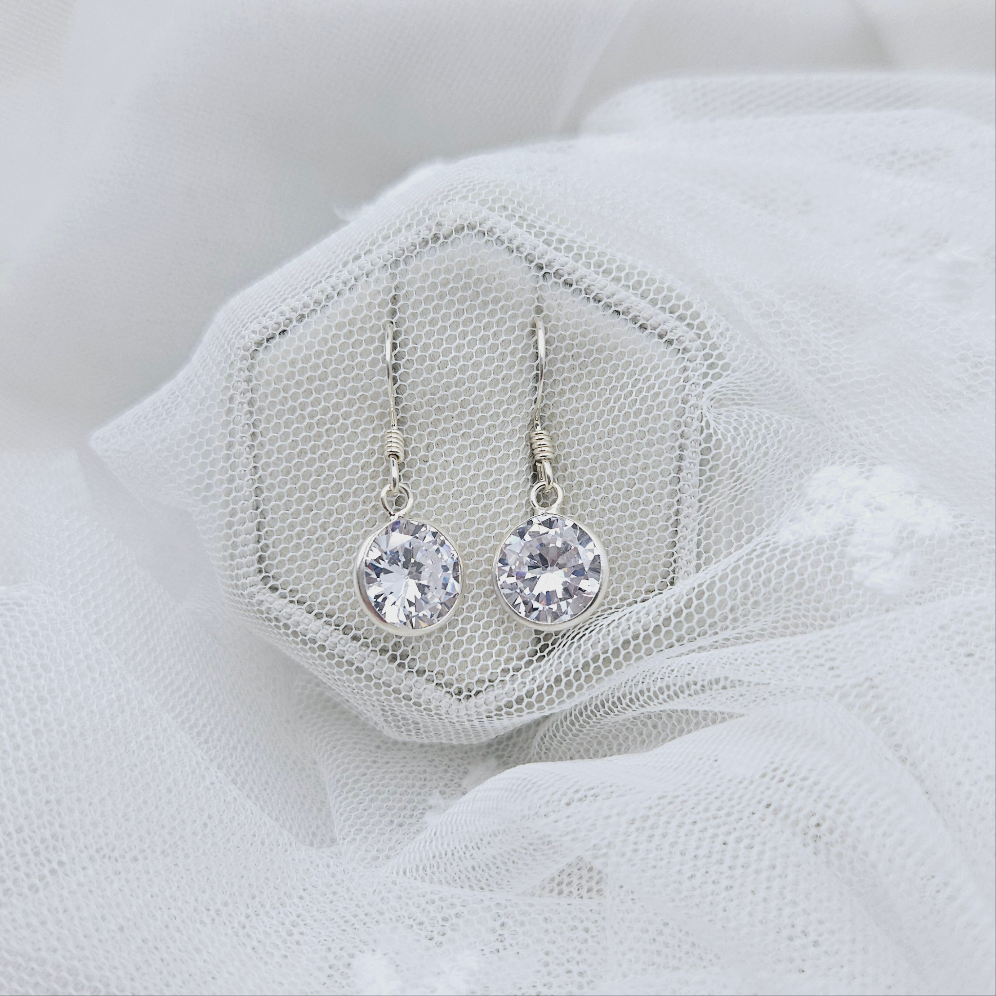 Cubic Hanging Earrings