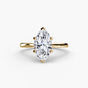 Isabelle with Moissanite - Marquise