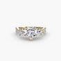 Livia with Moissanites - Heart