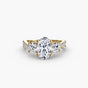 Livia with Moissanites - Oval
