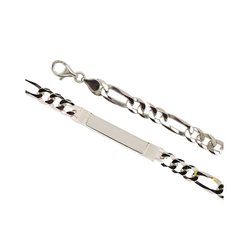 Curb ID Bracelet- Sterling Silver
