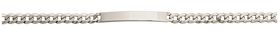 Curb 150 ID Essential Link Bracelet (6.9mm)- Sterling Silver