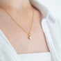 White Round Necklace