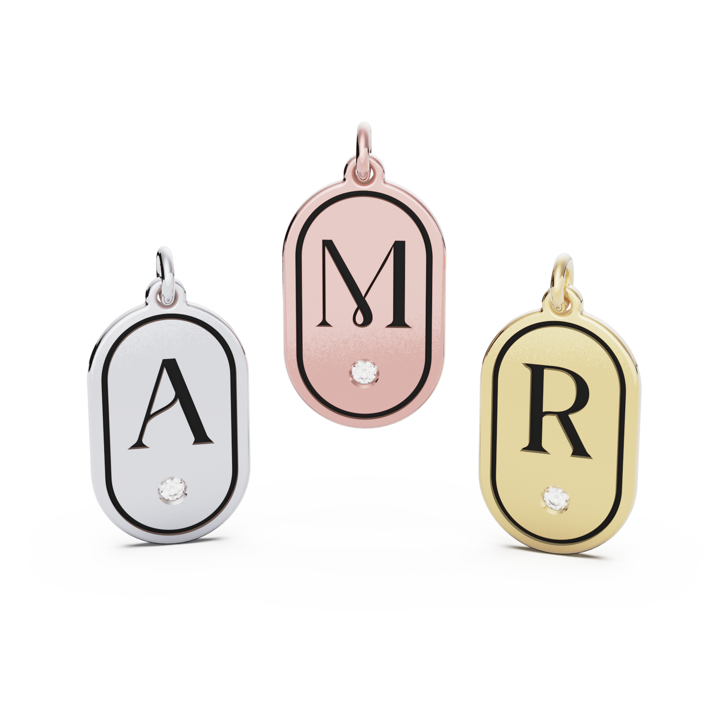 Olivia Initial Pendant 9ct Gold
