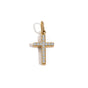 Small CZ Cross Pendant