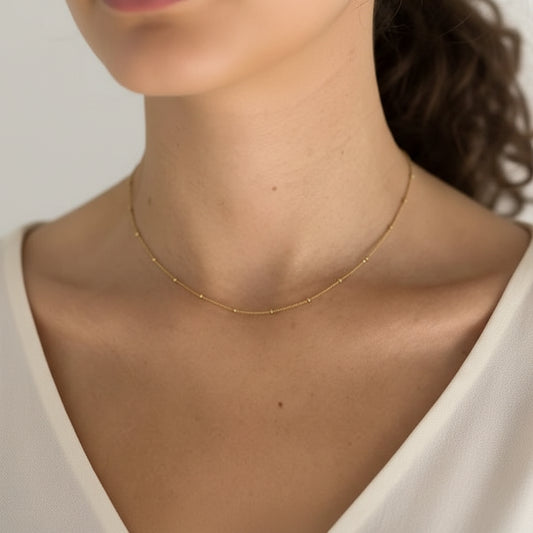 Golden Drops Necklace