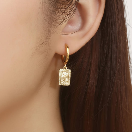 Starlume Square Earrings