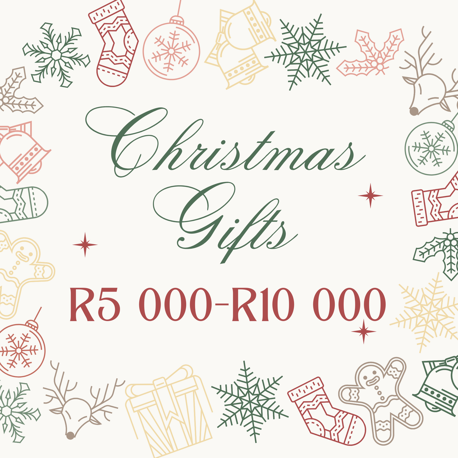 Gifts R5 000 - R10 000