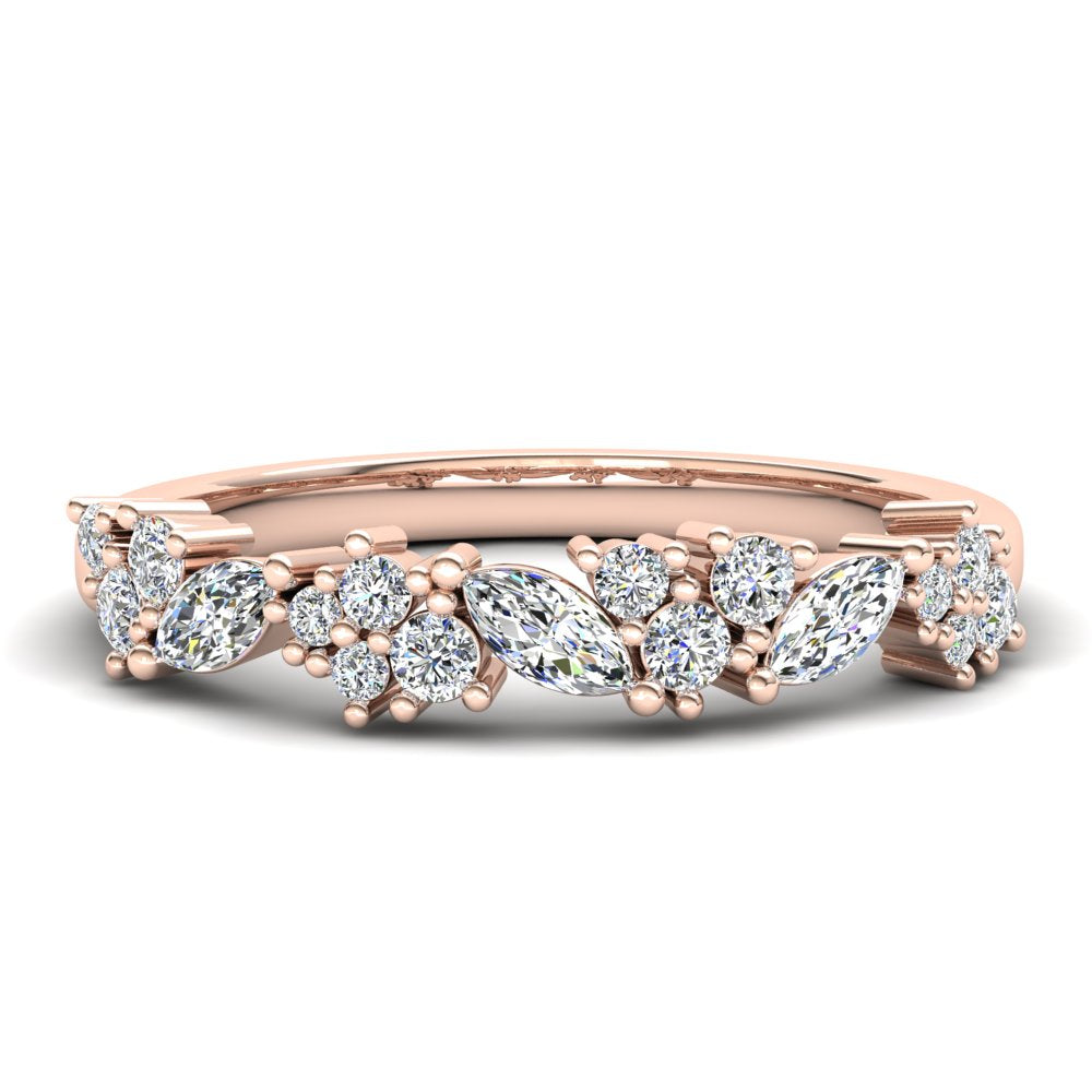 9ct Rose Gold Eternity Rings