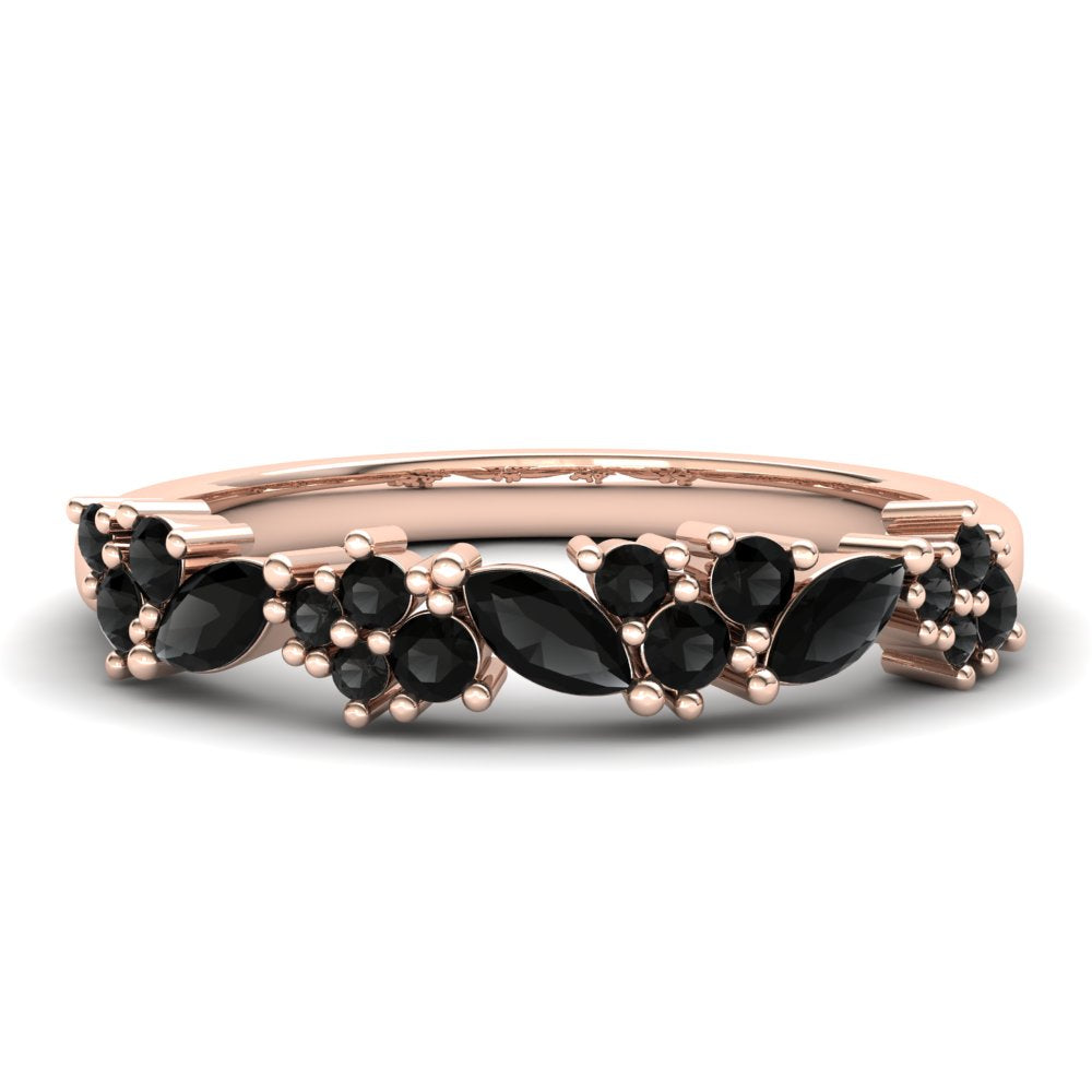 Rose Gold Eternity Rings