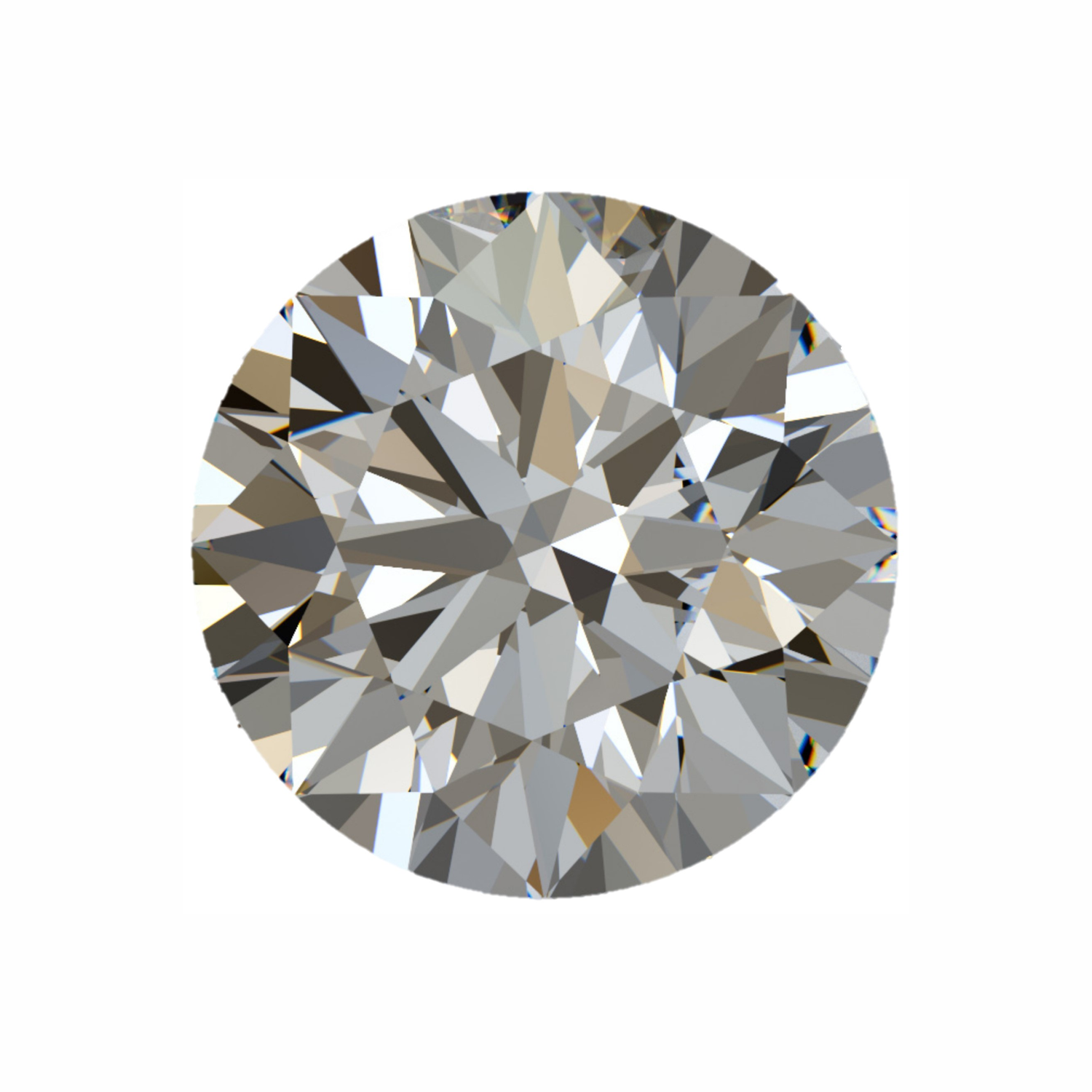 Round Moissanites