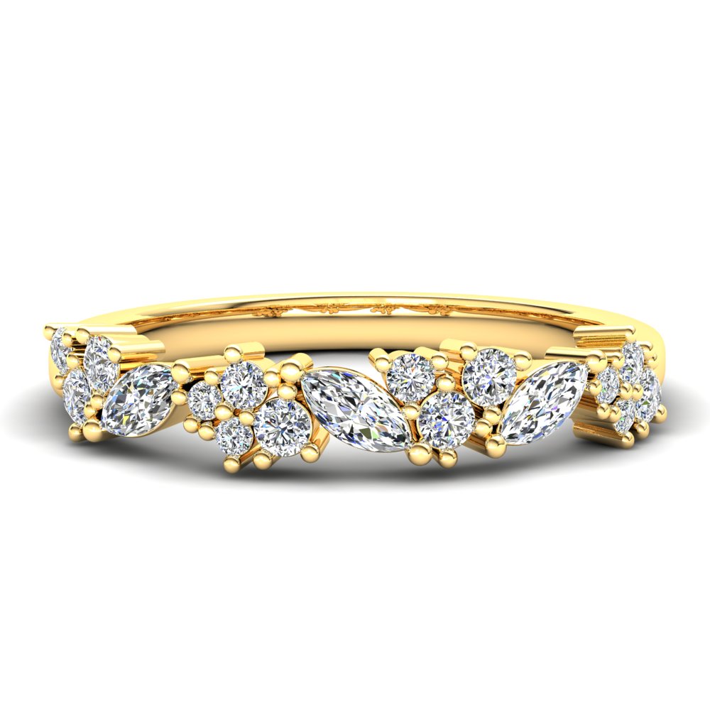 9ct Yellow Gold Eternity Rings