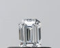 0.21ct Emerald Lab Grown Diamond (Colour E, Clarity VVS2, IGI Certified)