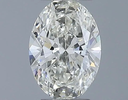 0.50ct Oval Natural Diamond (Colour I, Clarity VS2, Cut VG, IGI Certified)