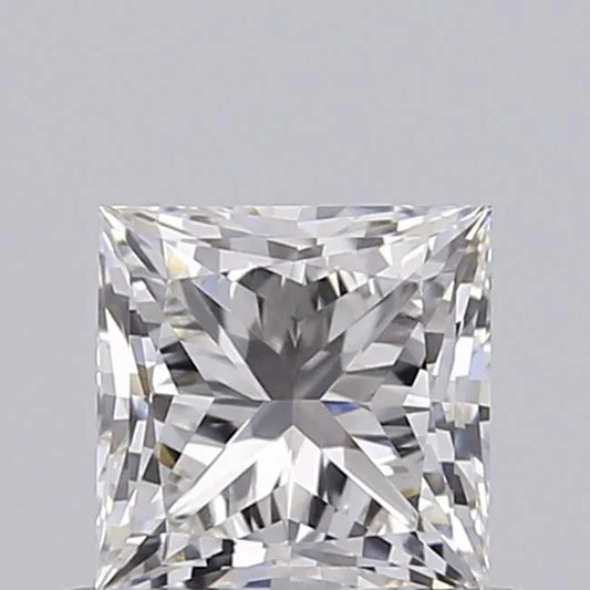 0.50ct Princess Lab Grown Diamond (Colour E, Clarity VVS2, IGI Certified)
