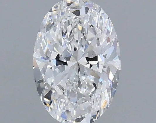 0.53ct Oval Lab Grown Diamond (Colour E, Clarity VS2, IGI Certified)